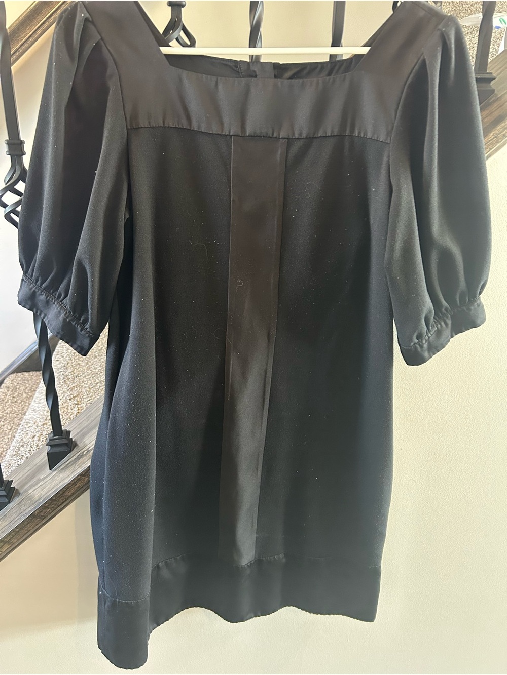 BCBG Paris Black Dress with Label Detail